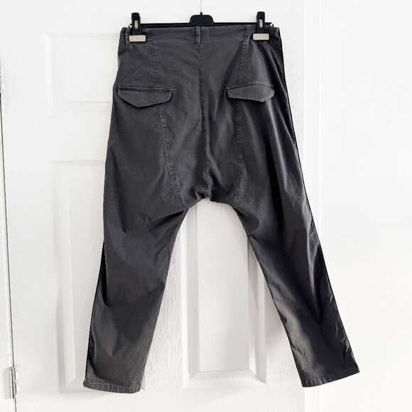 Nili Lotan Paris Pants with Double Tape in Charcoal, size 4 - Picture 9 of 15
